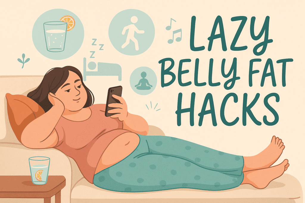 Lazy Girl Hacks to Lose Belly Fat