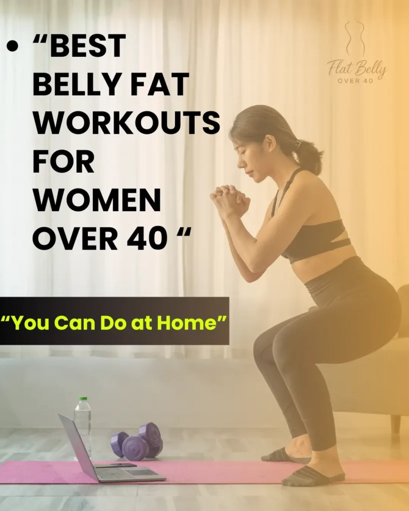 Blog 589 Best Belly Fat Workouts for Women Over 40 You Can Do at Home