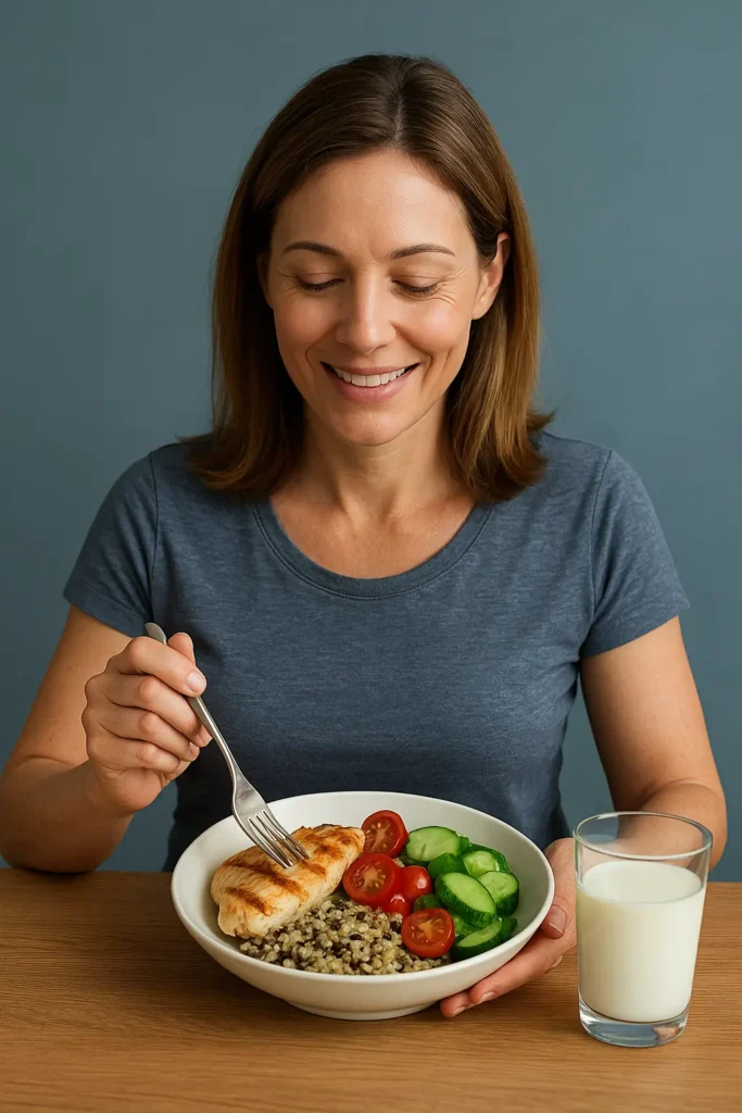 Blog 594 Protein Power: How Much Protein Women Over 40 Really Need to Lose Belly Fat
