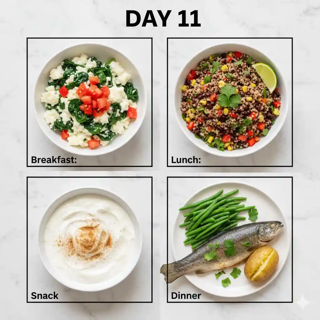 Low-Calorie Weight Loss Meal Plan for Women Over 40 14 Image description