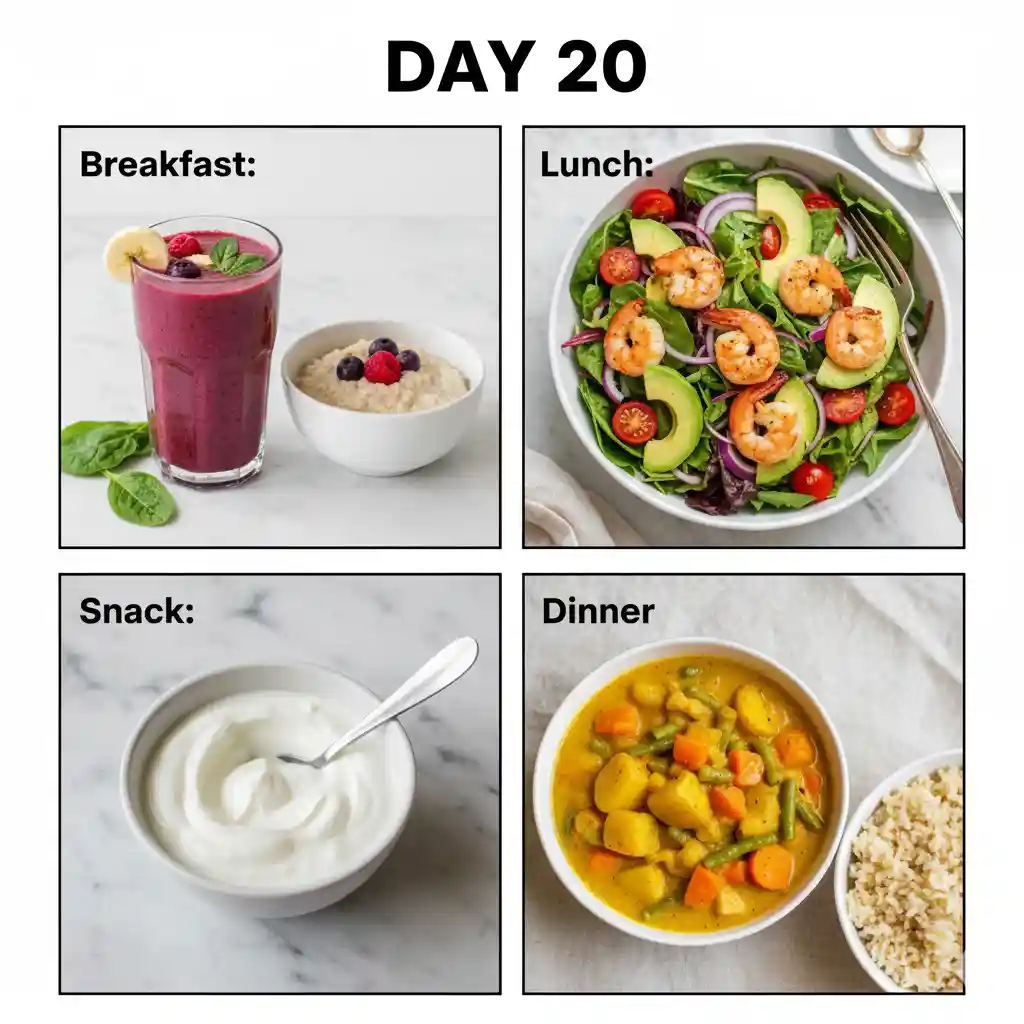 Low-Calorie Weight Loss Meal Plan for Women Over 40 23 Image description