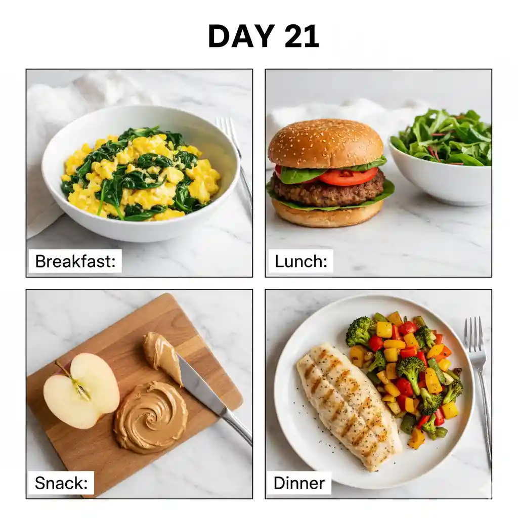 Low-Calorie Weight Loss Meal Plan for Women Over 40 24 Image description