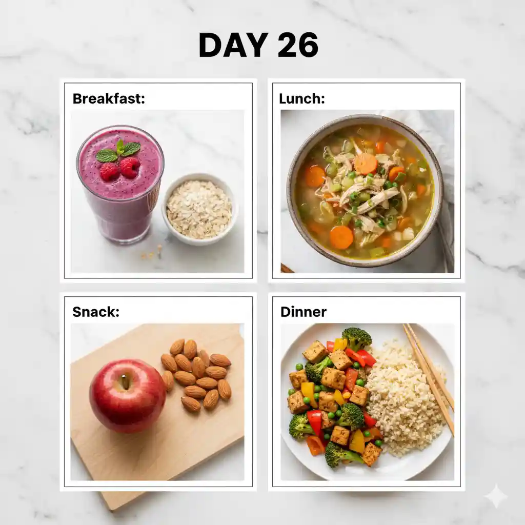 Low-Calorie Weight Loss Meal Plan for Women Over 40 29 Image description