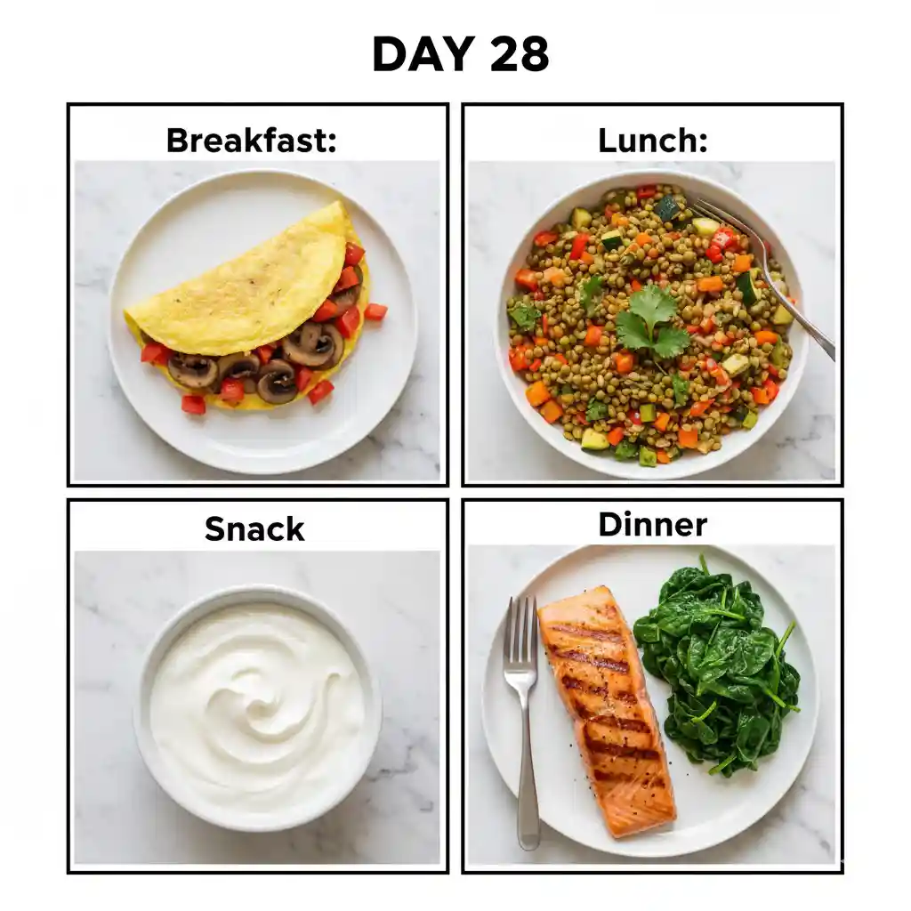 Low-Calorie Weight Loss Meal Plan for Women Over 40 31 Image description