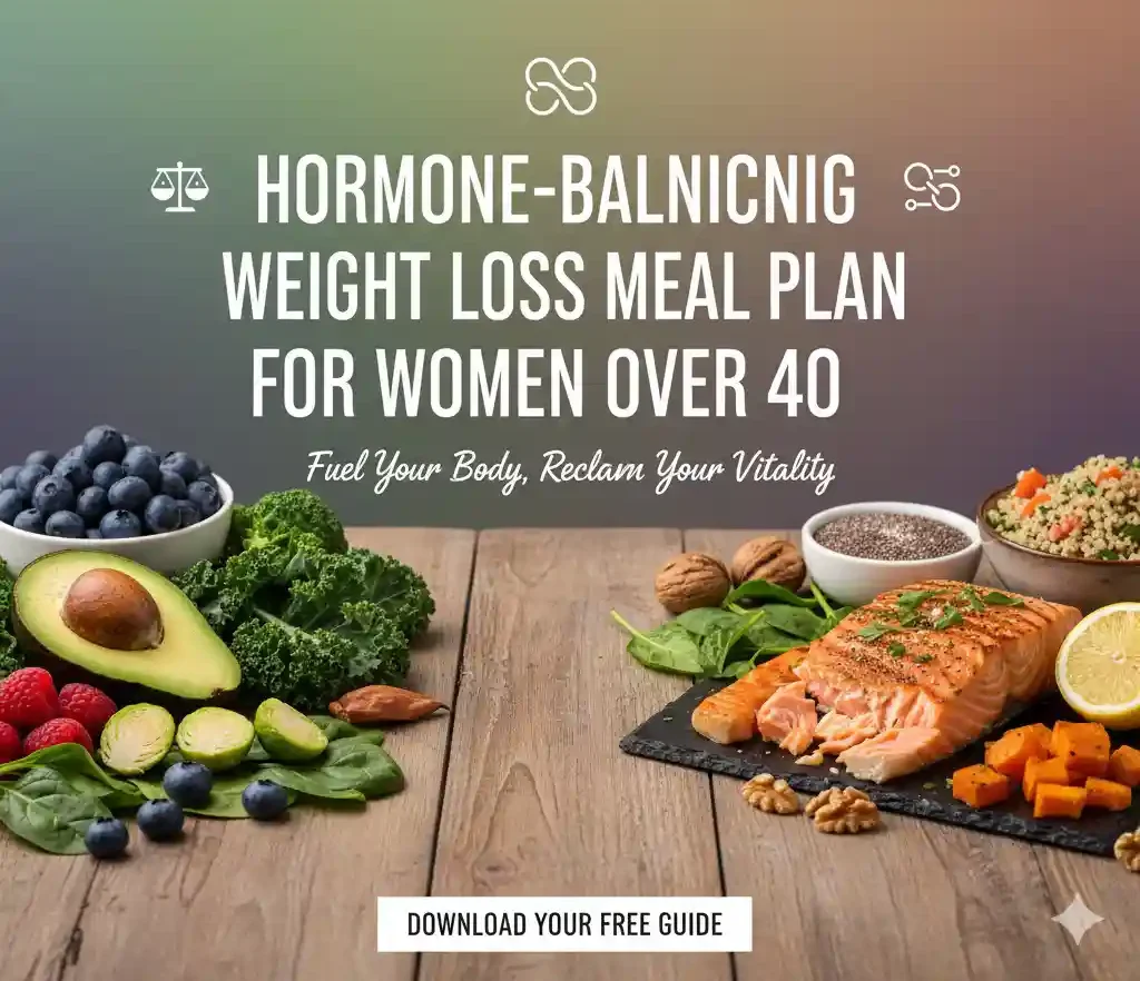 Delicious and nutritious hormone-balancing meals designed to support healthy weight loss for women over 40.