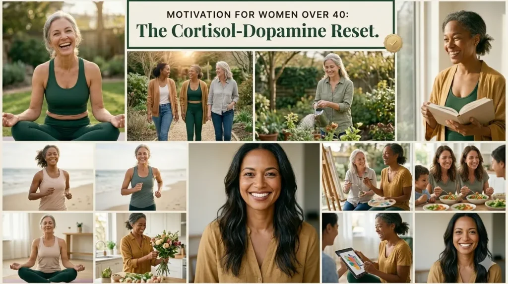 Why You Can’t Stay Motivated: The Cortisol-Dopamine Loop in Women Over 40