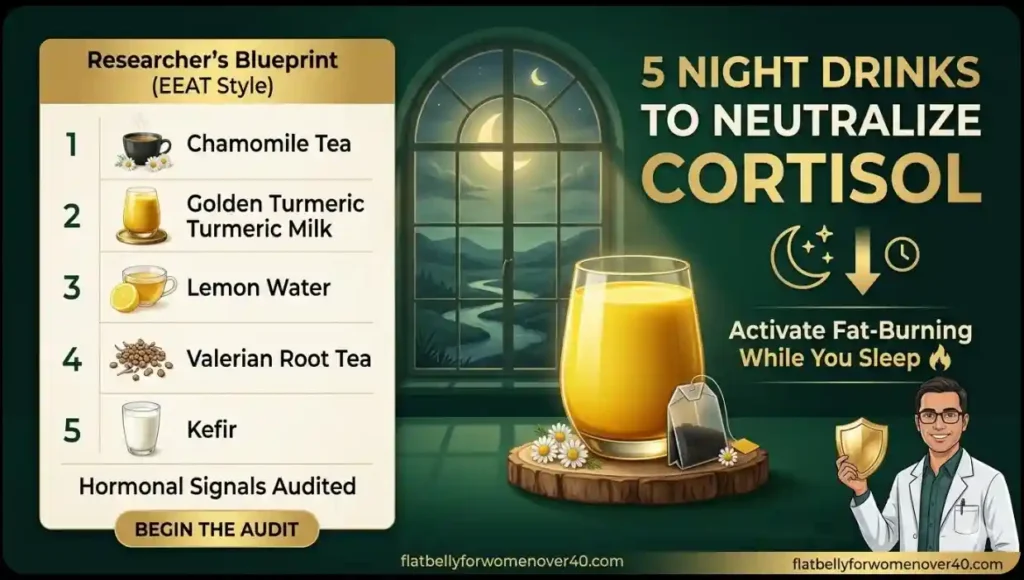 Metabolic Reset: 5 Night Drinks for Deep Sleep & Fat Loss (2026 Audit)