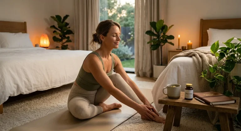 7-Step Evening Cortisol Reset Protocol for Women Over 40