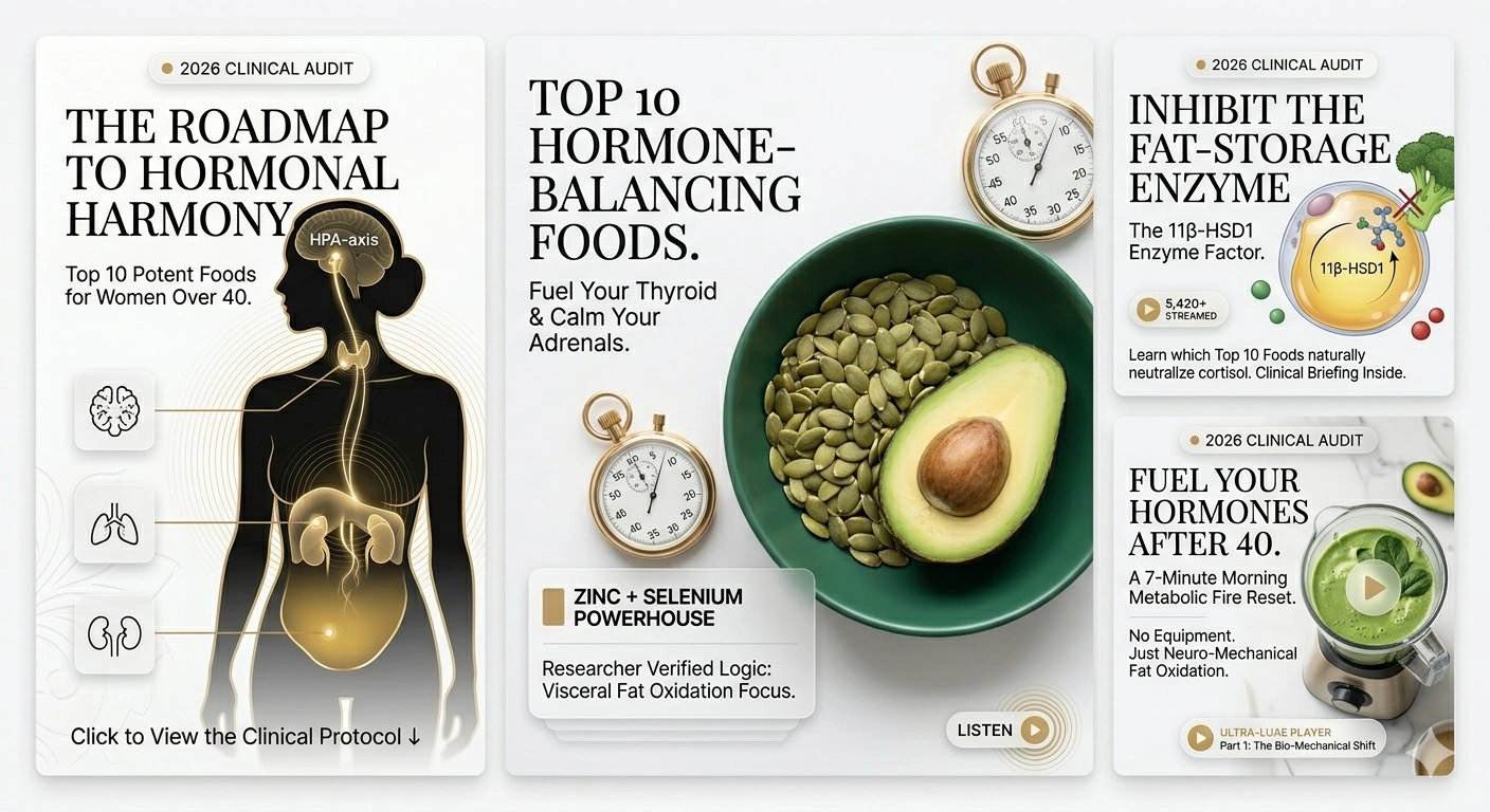 Hormone-Friendly Recipes for Women Over 40: 7 Proven Meals 5 Top 10 Hormone-Balancing Foods for Women Over 40 guide