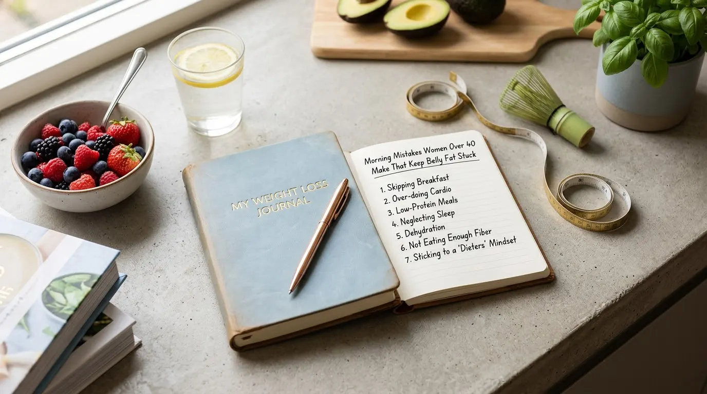 Morning mistakes women over 40 make that keep belly fat stuck clinical view