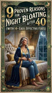 How to Lose Hormonal Belly Fat After 40: The Ultimate 2026 Reset Guide 7 7 Proven Causes of Bloating at Night After 40 (Hormones, Digestion & Fixes)